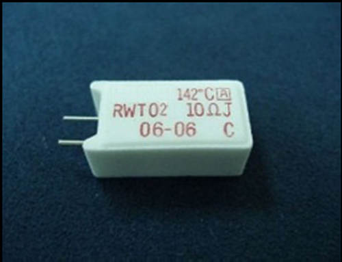 赤羽電具製作所　温度ヒューズ内蔵型セメント抵抗器　RWT07A6R8J